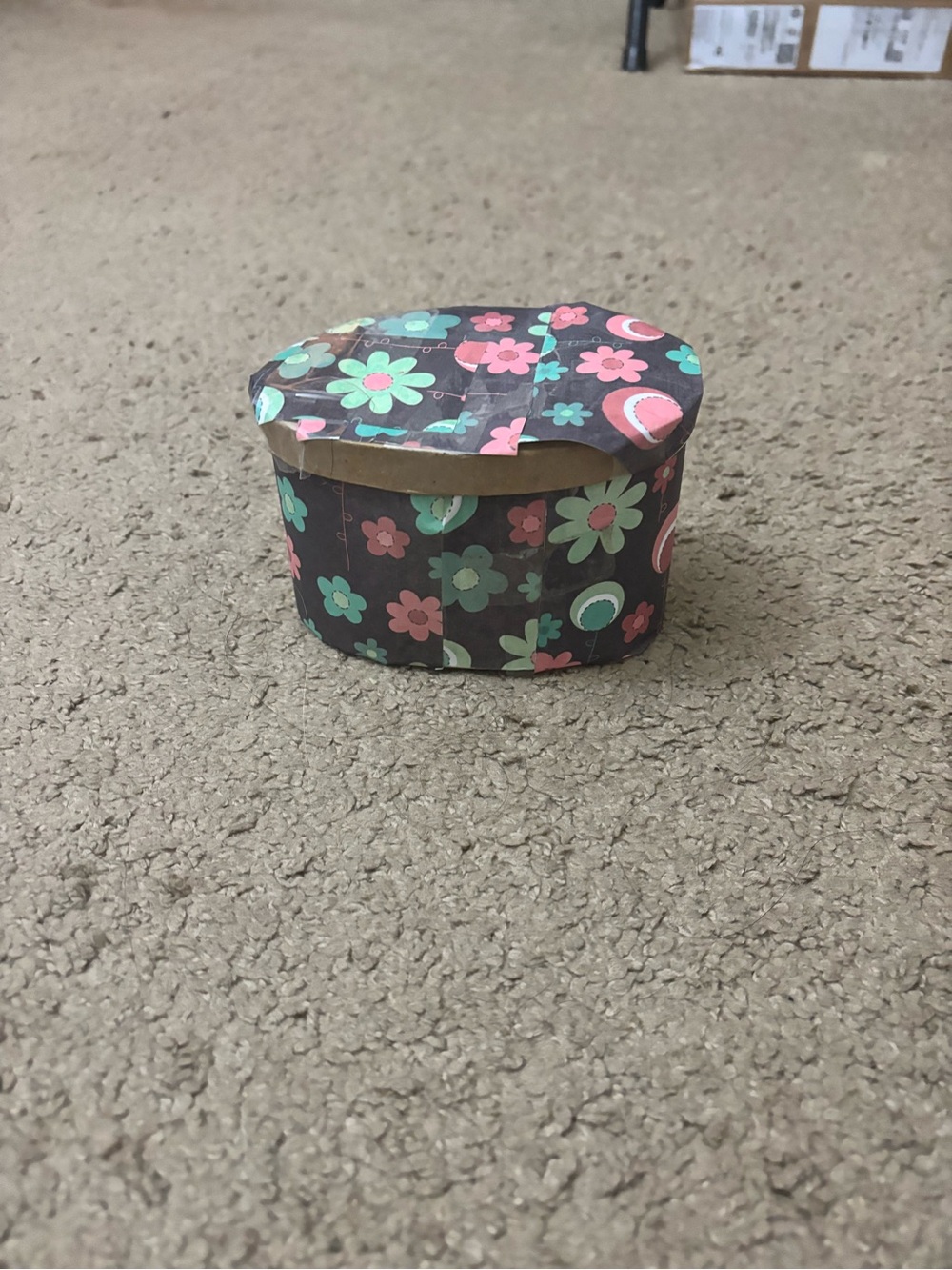 Floral Kids Jewelry Box - Pink & Mint